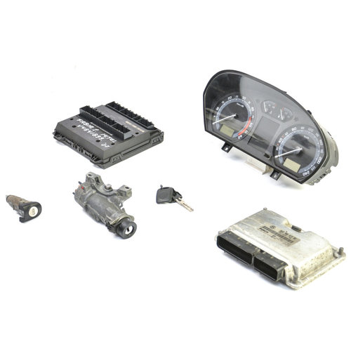 Kit Pornire Skoda Fabia 1 1999-2007 1.4 Tdi Bnm Motorina Calculator Motor Ceas Bord Chip Cheie Conta...
