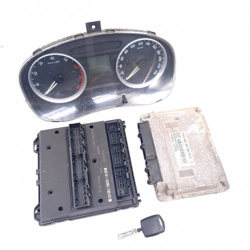 Kit Pornire Skoda Fabia 2 2007-2014 1.2 Bzg Benzina Calculator Confort Calculator Motor Ceas Bord Ch...