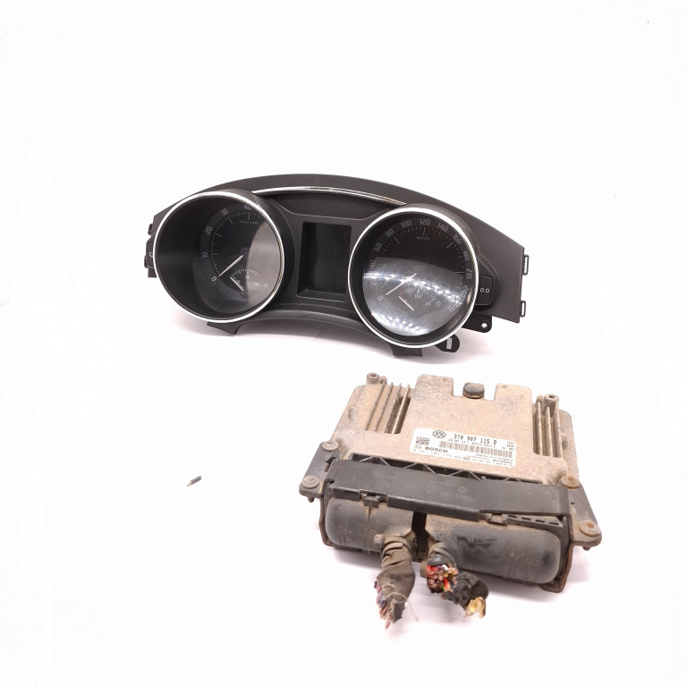 Kit Pornire Skoda Superb 2 (3T) 2008-2015 1.8 Tsi Cdaa Benzina Calculator Motor Ceas Bord Chip Cheie 3T0907115B, 1K0907500, 3T1920841B, 1Z0907115F, 0261S04236, 1039S32229, V0008000, Vd104811060939110745, A2C53219665, A2C53249763 Bosch,Vdo