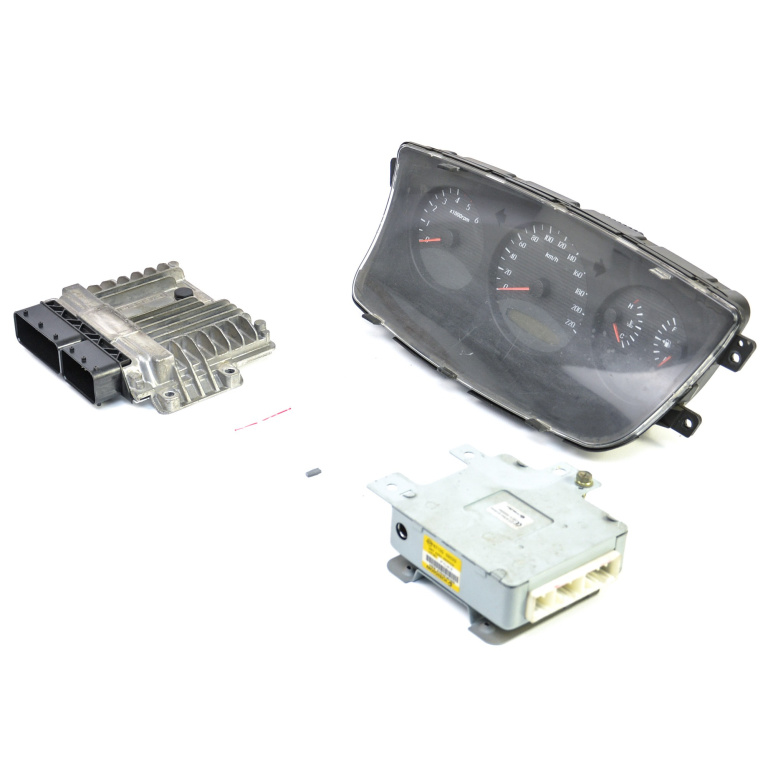 Kit Pornire Ssangyong Kyron 2005 > 2.0 Xdi 4X4 D20Dt Motorina Calculator Confort Calculator Motor Ceas Bord Chip Cheie A6645408432, R0412C015A, E13033137, 28075101, 8712009220, 87120-09220,  , 97Ra010045, 97Ra-010045, A000254, A-000254, 8022