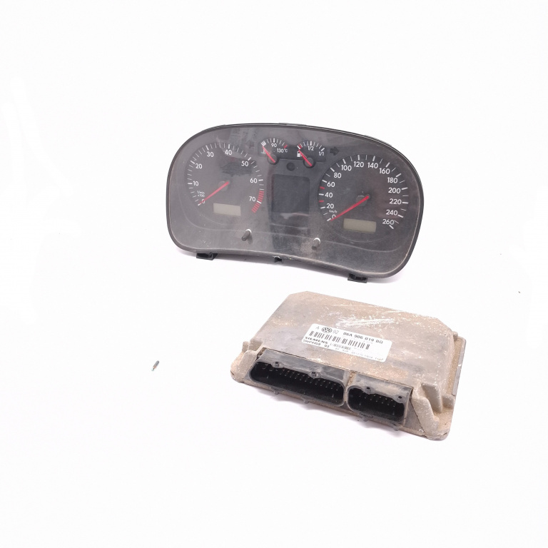 Kit Pornire Vw Bora (1J) 1998-2005 1.6 Akl Benzina Calculator Motor Ceas Bord Chip Cheie 06A906019Bq, 1J0920805B, 5Wp445903, 5Wp4459, 0263628001, 1035100002, 0110191124 Siemens