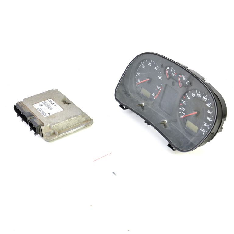 Kit Pornire Vw Golf 4 1997-2004 1.4 16V Ahw Benzina Calculator Motor Ceas Bord Chip Cheie 036906014, 036 906 014, 61600.346.11, 1J0919860Mm0, 1J0 919 860 Mm0, 0263604001, 0 263 604 001 Magneti Marelli