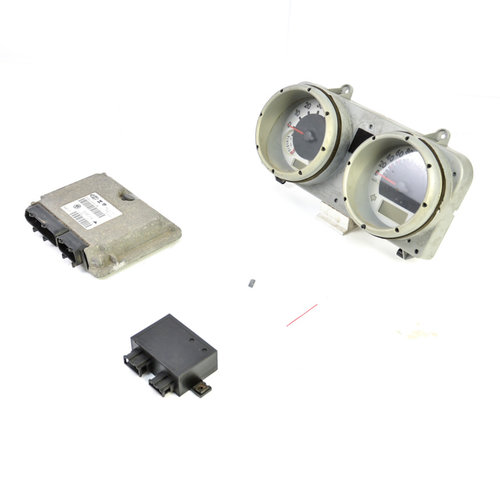 Kit Pornire Vw Lupo (3L, 6X, 6E) 1998-2005 1.4 16V Akq Benzina Calculator Motor Ceas Bord Cheie Imob...