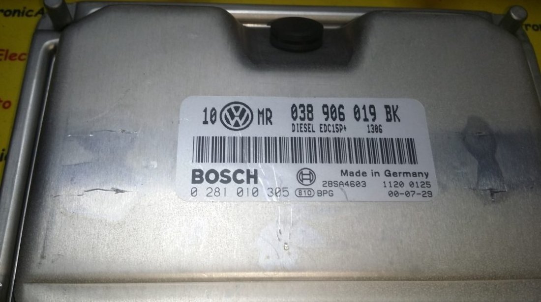 Kit pornire VW Passat 1.9 tdi 0281010305, 038906019BK, motor AJM