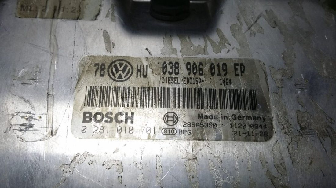 Kit pornire VW Passat 1.9 tdi 0281010701 , 038906019EP