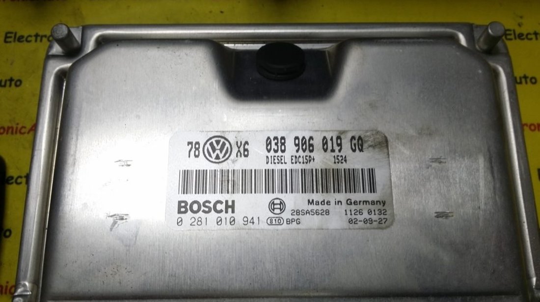 Kit pornire VW Passat 1.9 tdi 0281010941, 038906019GQ