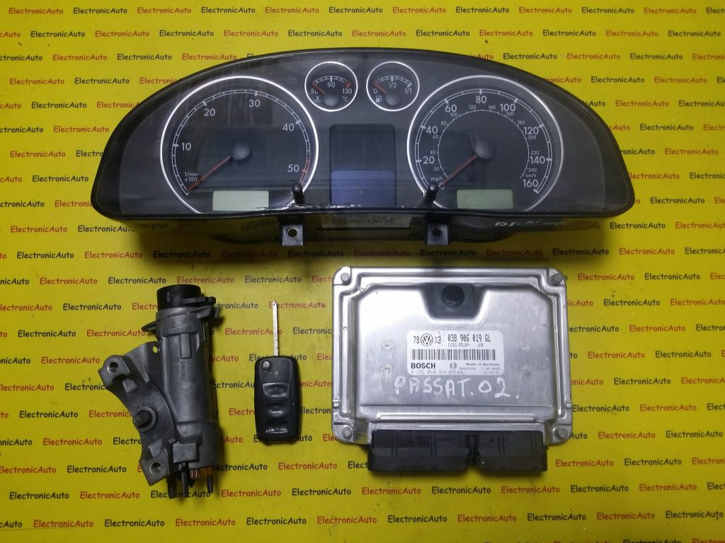 Kit pornire VW Passat 1.9 tdi 0281010944, 038906019GL