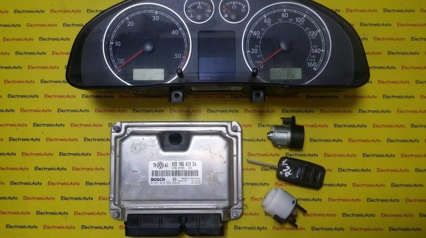 Kit pornire VW Passat 1.9TDI 0281010554, 038906019EA, motor AVB