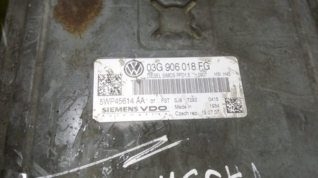 Kit pornire VW Passat 2.0TDI 03G906018FG, 5WP45614AA