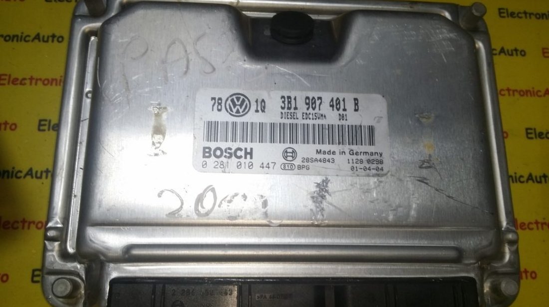 Kit pornire VW Passat 2.5 tdi 0281010447, 3B1907401B, motor AKN 150CP