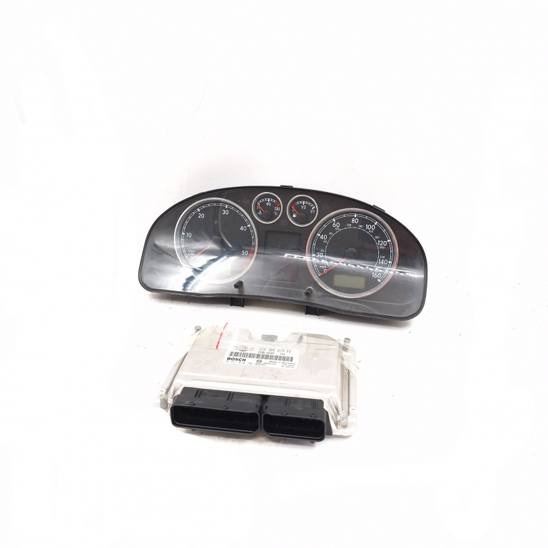 Kit Pornire Vw Passat B5, B5.5 1996-2005 1.9 Tdi Awx Motorina Calculator Motor Ceas Bord 033906019Er, 0281010704, 3B0920926A, 28Sa5122, 11200427, 070601020214, Vwz0A3785894 Bosch