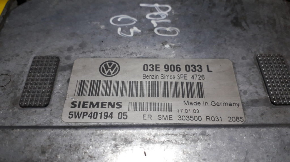 Kit pornire VW Polo 1.2 03E906033L, 5WP4019405