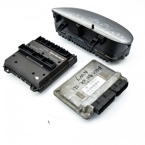 Kit Pornire Vw Polo (9N, 9N3) 2002-2010 1.2 Awy Benzina 03D906032C, 5Wp40124 25, 5Wp4012425, 6Q29370...
