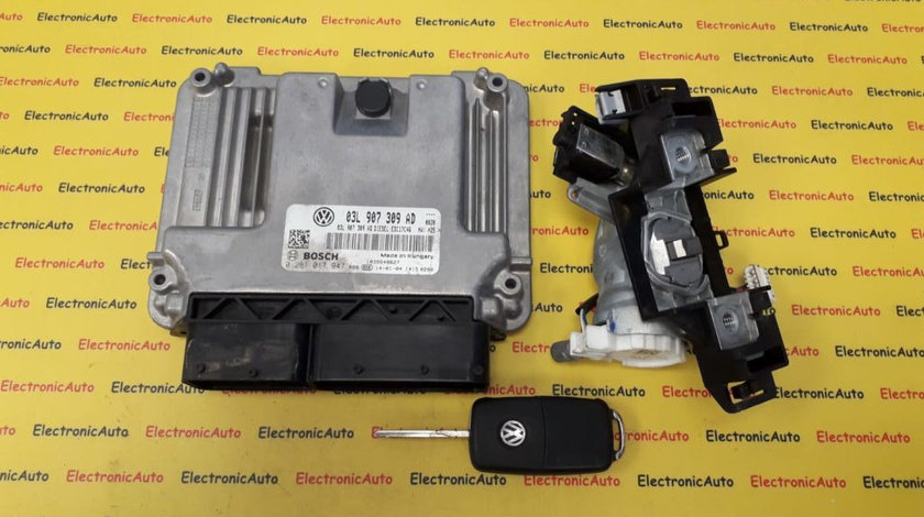 Kit pornire VW Tiguan 2.0TDI 0281017947, 03L907309AD