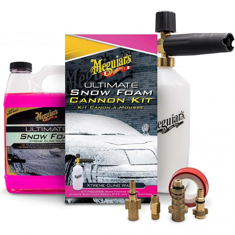 Kit Prespalare Auto Lance Si Spuma Meguiar's Ultimate Snow Foam Cannon G194000EUMG