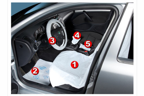 KIT PROTECTIE AUTO 5 IN 1 - SET 100BC HK5990742 HERZKRAFT