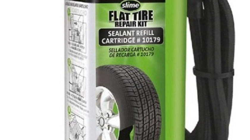 Kit Reparat Anvelope Slime Flat Tyre Repair Kit 473ML 10180