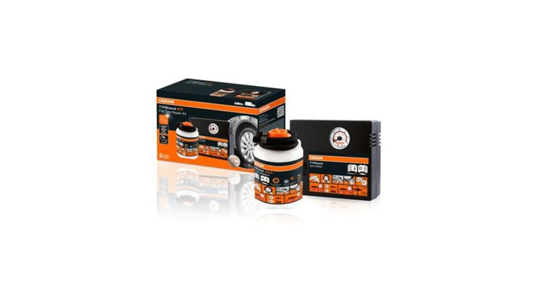 Kit reparatie anvelope (compresor + spray reparatie anvelope) tyreseal kit osram UNIVERSAL Universal #6 OTSK4