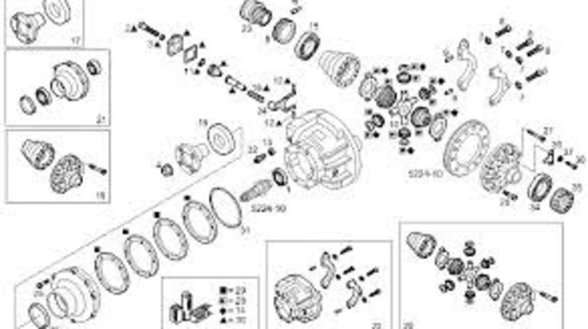 KIT REPARATIE AXA SPATE MERITOR