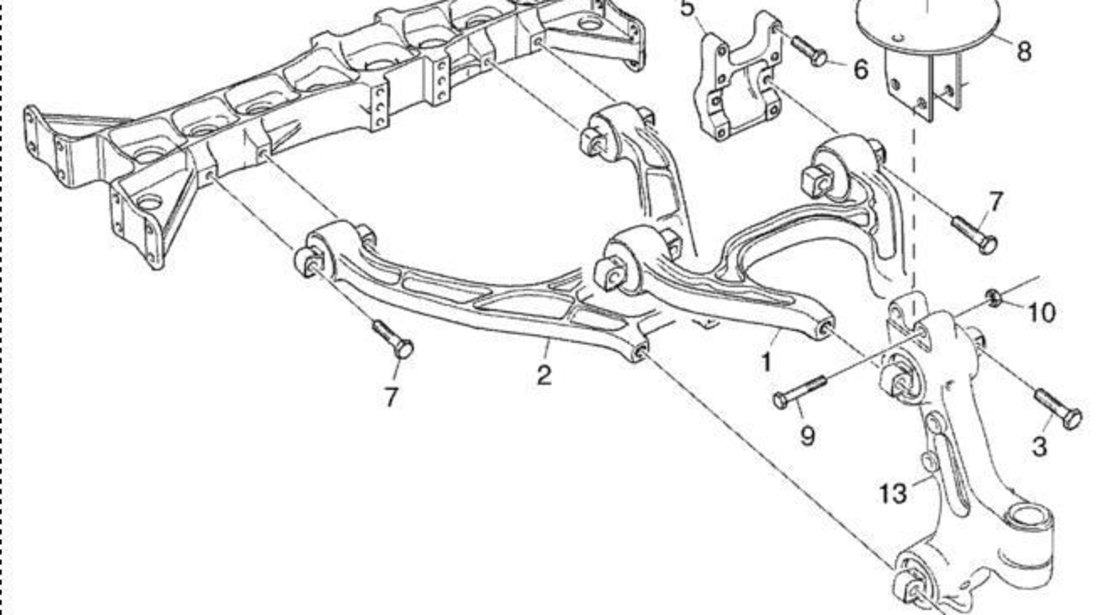 Kit reparatie brat superior/inferior punte fata Scania Irizar AUGER 1435944