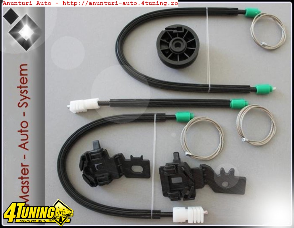 Kit reparatie macara geam actionat electric Nissan Primera P12 pt an fab 02 07 partea fata