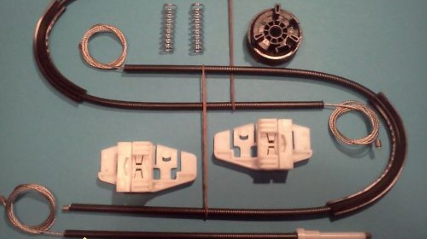 Kit reparatie macara geam actionat electric Peugeot 206 model 4 5 usi pt an fab 98 03 partea fata