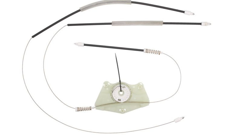 Kit reparatie macara geam fata stanga cablu, electric VW BORA, GOLF IV intre 1997-2013