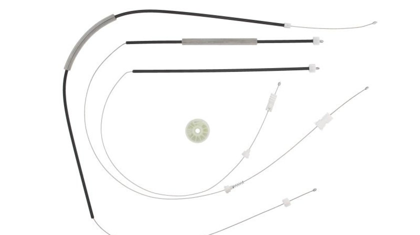 Kit reparatie macara geam fata stanga cablu, electric RENAULT MEGANE II intre 2003-2009