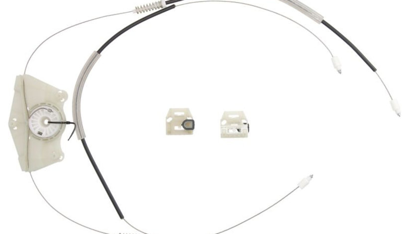 Kit reparatie macara geam fata stanga set, electric SEAT LEON, TOLEDO I intre 1991-2006