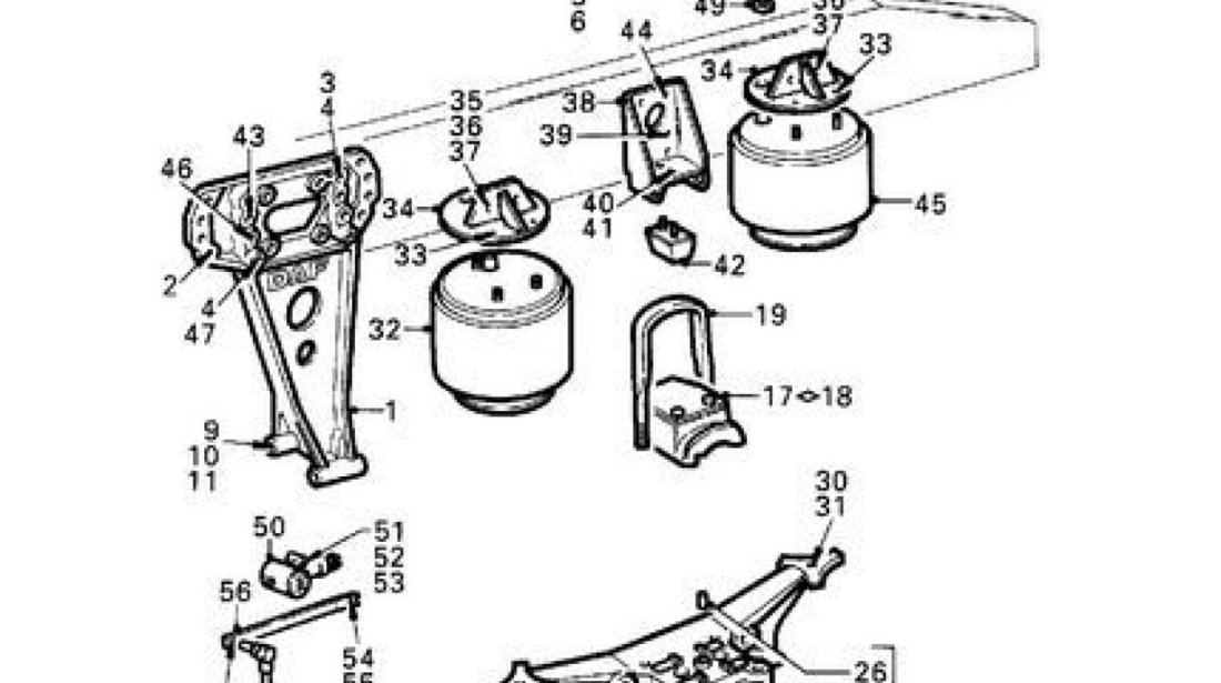 Kit reparatie tendon punte spate Daf XF AUGER 0689761