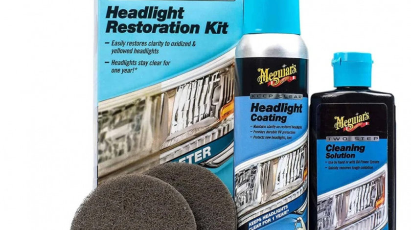 Kit Restaurare Faruri Meguiar's Two Step Headlight Restoration G2970MG