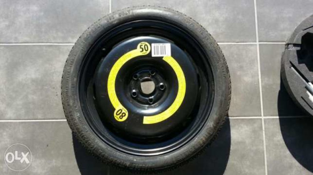 Kit Rezerva audi vw 125/70 R18 ingusta slim originala