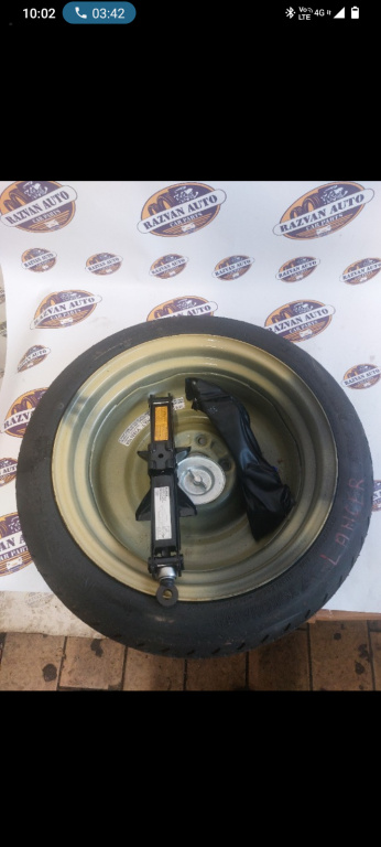 Kit roata de rezerva Mitsubishi Lancer 2.0 Motorina 2010