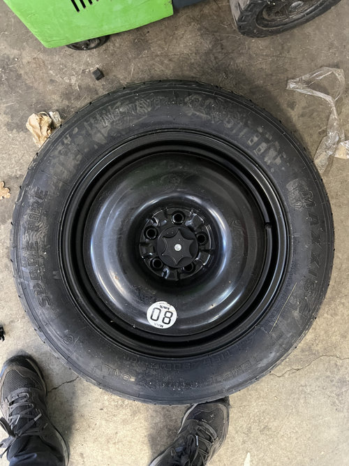 Kit roata de rezerva Nissan X-Trail 1.6 Motorina 2016, 155/90R17