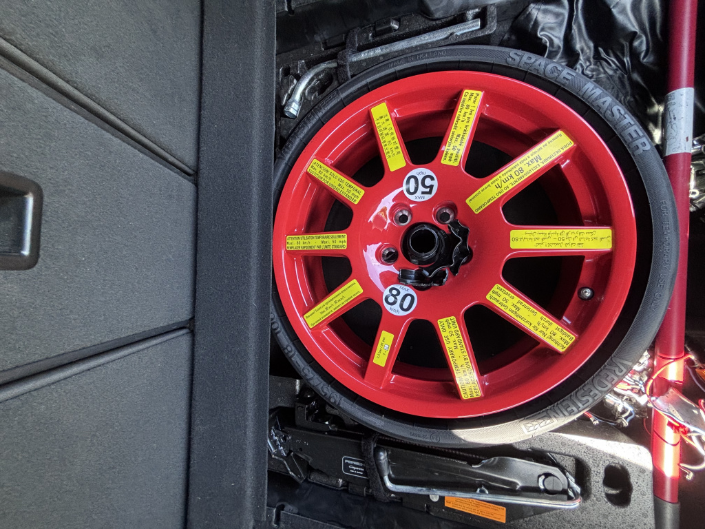 Kit roata de rezerva Porsche Macan 3.0 Benzina 2015, 195/75R18