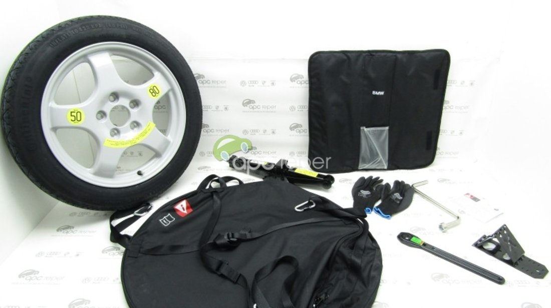 Kit roata rezerva Original BMW Seria 1 E88 / E82/ Seria 3 E90 / E91/ E92 / E93 - 125/80R17