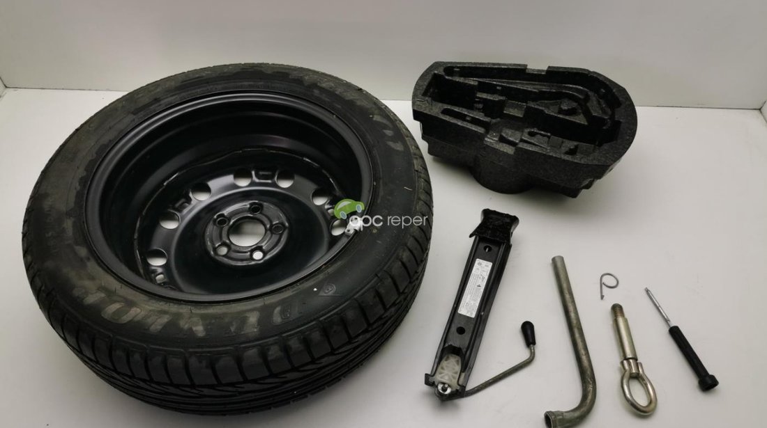 Kit roata rezerva Original VW POLO 6R / 6C (2010 - 2020) - Cod :6R0601027D/L