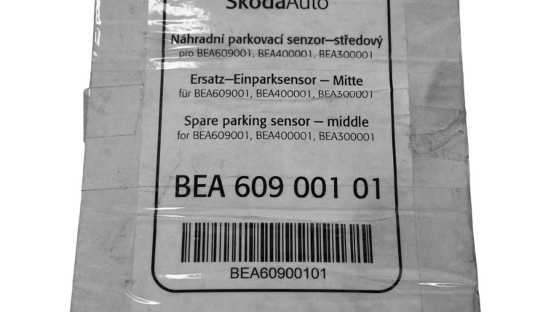 Kit Senzor Parcare Bara Spate Oe Skoda Fabia 1 1999-2008 BEA60900101