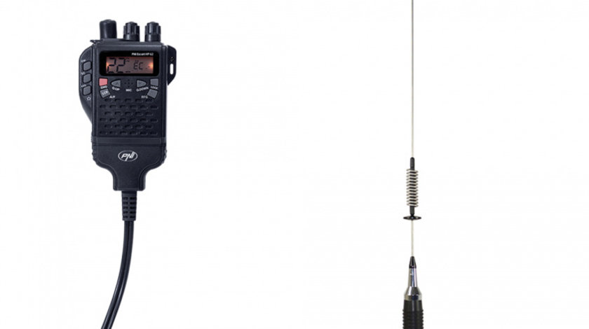 Kit Statie radio CB PNI Escort HP 62 si Antena PNI S75 cu magnet inclus PNI-PACK96