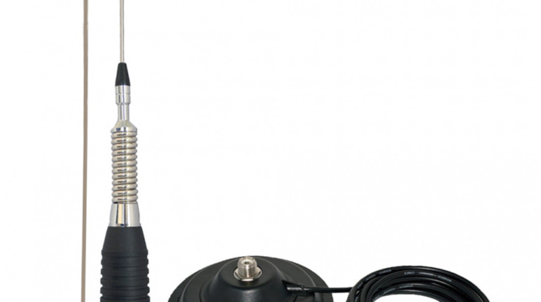 Kit Statie radio CB PNI ESCORT HP 8000L ASQ + Antena CB PNI ML160 cu magnet PNI-PACK70