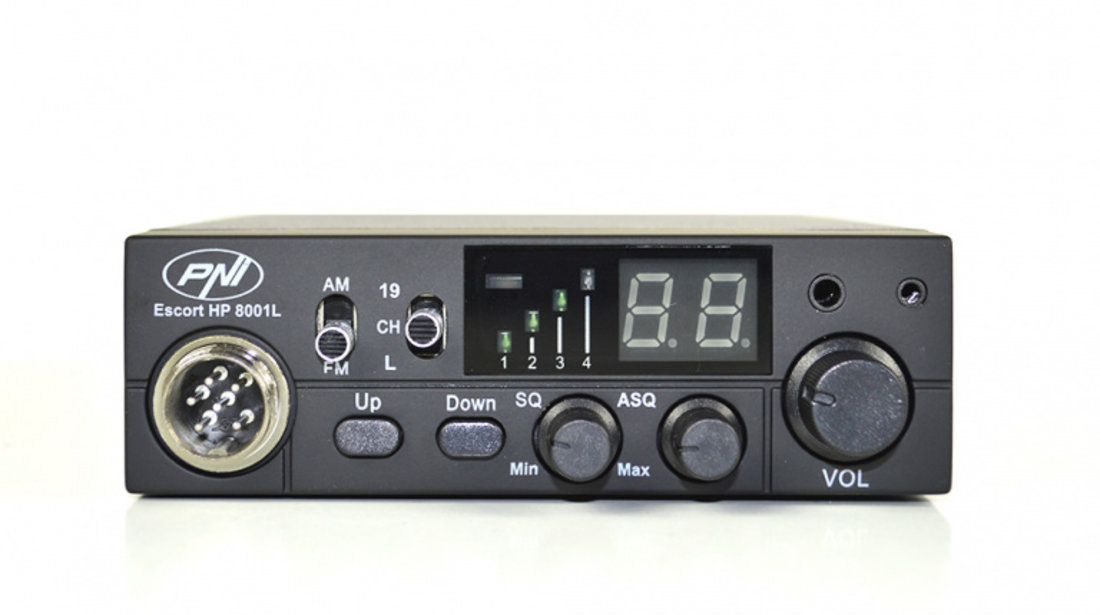Kit Statie radio CB PNI ESCORT HP 8001L ASQ + Casti HS81L + Antena CB PNI ML70 cu magnet inclus PNI-PACK5