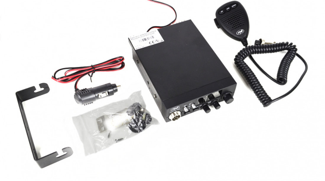 Kit Statie radio CB PNI ESCORT HP 8024 ASQ + Antena CB PNI S75 cu magnet PNI-PACK22