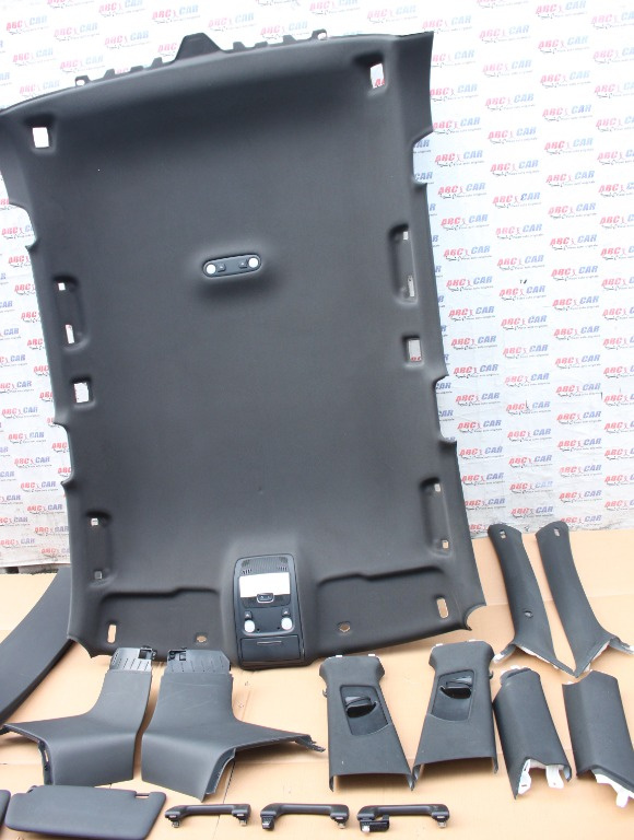 Kit tapiterie plafon si ornamente interior negre Audi A4 B8 8K avant 2008-2015