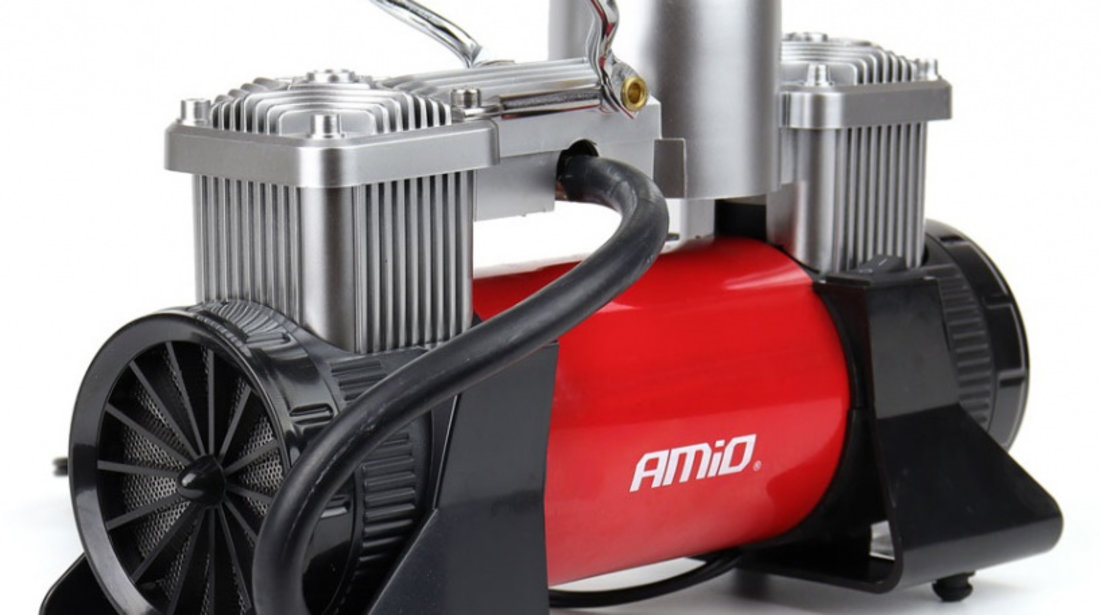 Kit Trusa Compresor Auto Multifunctional + Scule Reparat Anvelope Amio 12V HQ ACOMP-18 02640