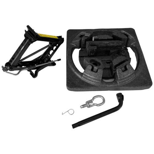 Kit Trusa Unelte Portbagaj Spuma + Cric + Cheie + Cui Remorcare + Carlig Extragere Oe Ford Focus 2 2...