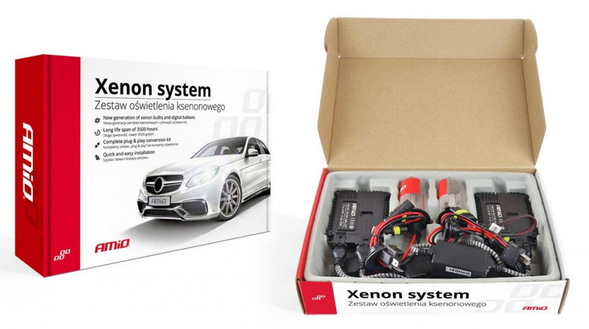 Kit Xenon Amio A50 H7 4300K 12V 02761