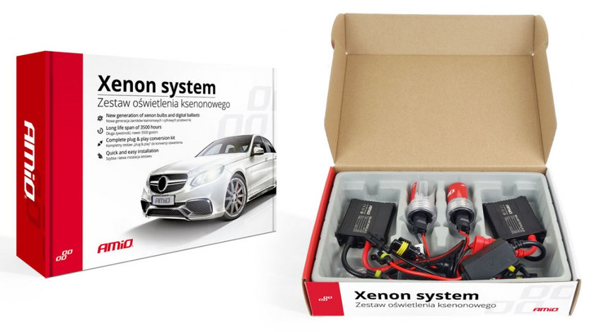 Kit Xenon Amio Slim H7 4300K 01945