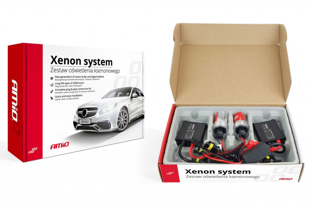 Kit Xenon Amio Slim H7 8000K 01947