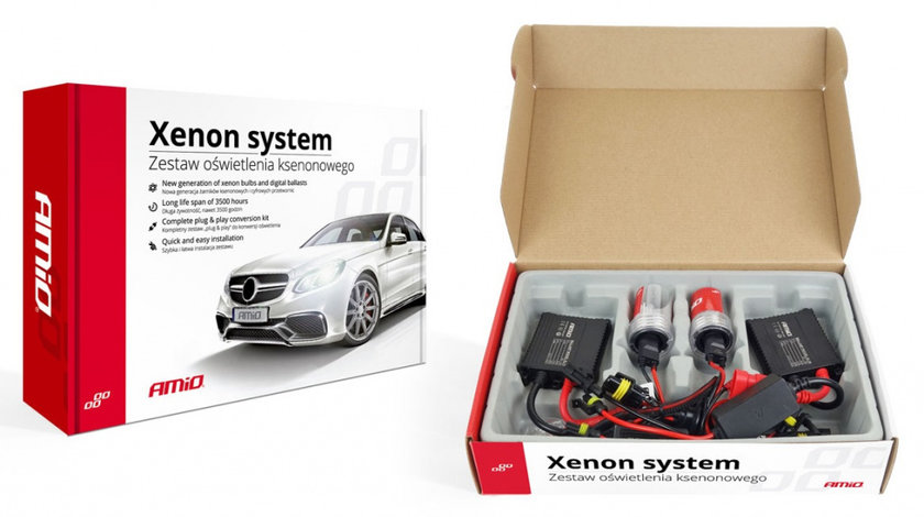 Kit Xenon Amio Slim H7 8000K 01947