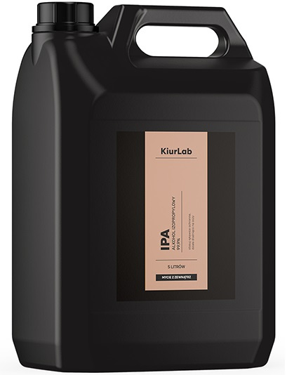 KiurLab IPA Isopropyl Alcohol 99,9% Solutie Alcool Izopropilic Pentru Degresare Si Curățare Vopsea Auto 5L KL120110